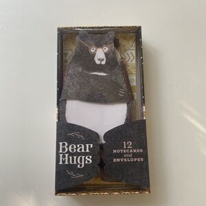 Bear Hugs : 12 Notecards and Envelopes, Stationery by Chronicls (COR)